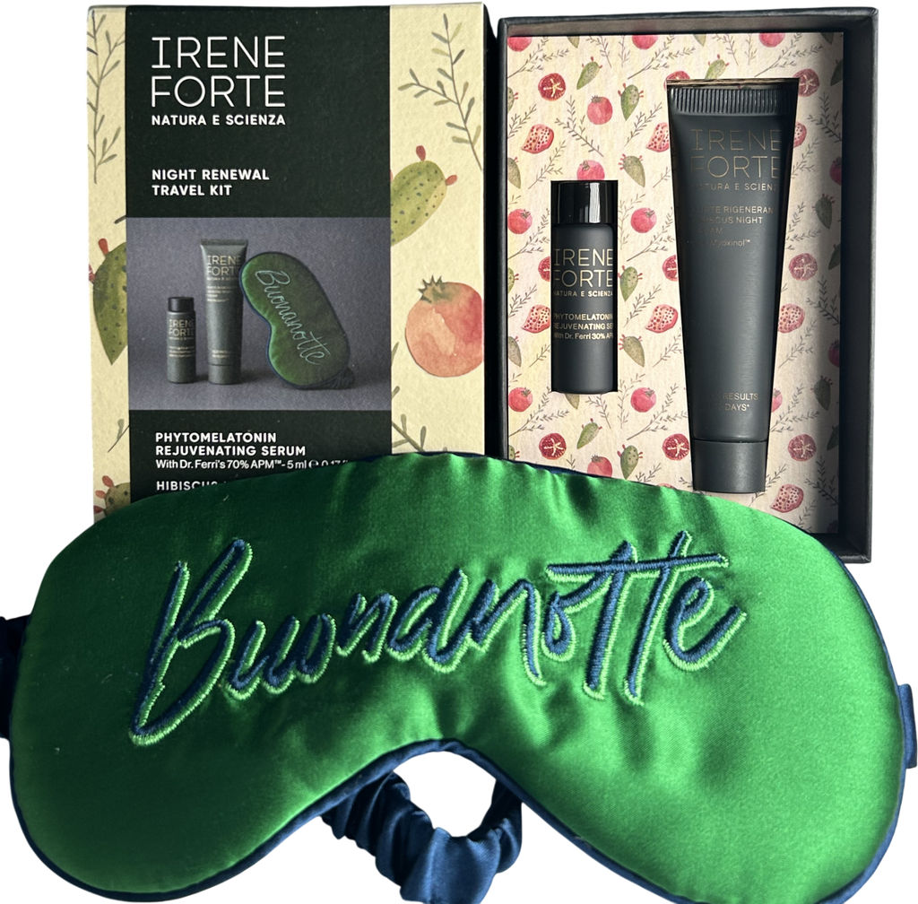 Irene Forte Skincare Night Renewal Travel Kit Universal 5ml and 15ml