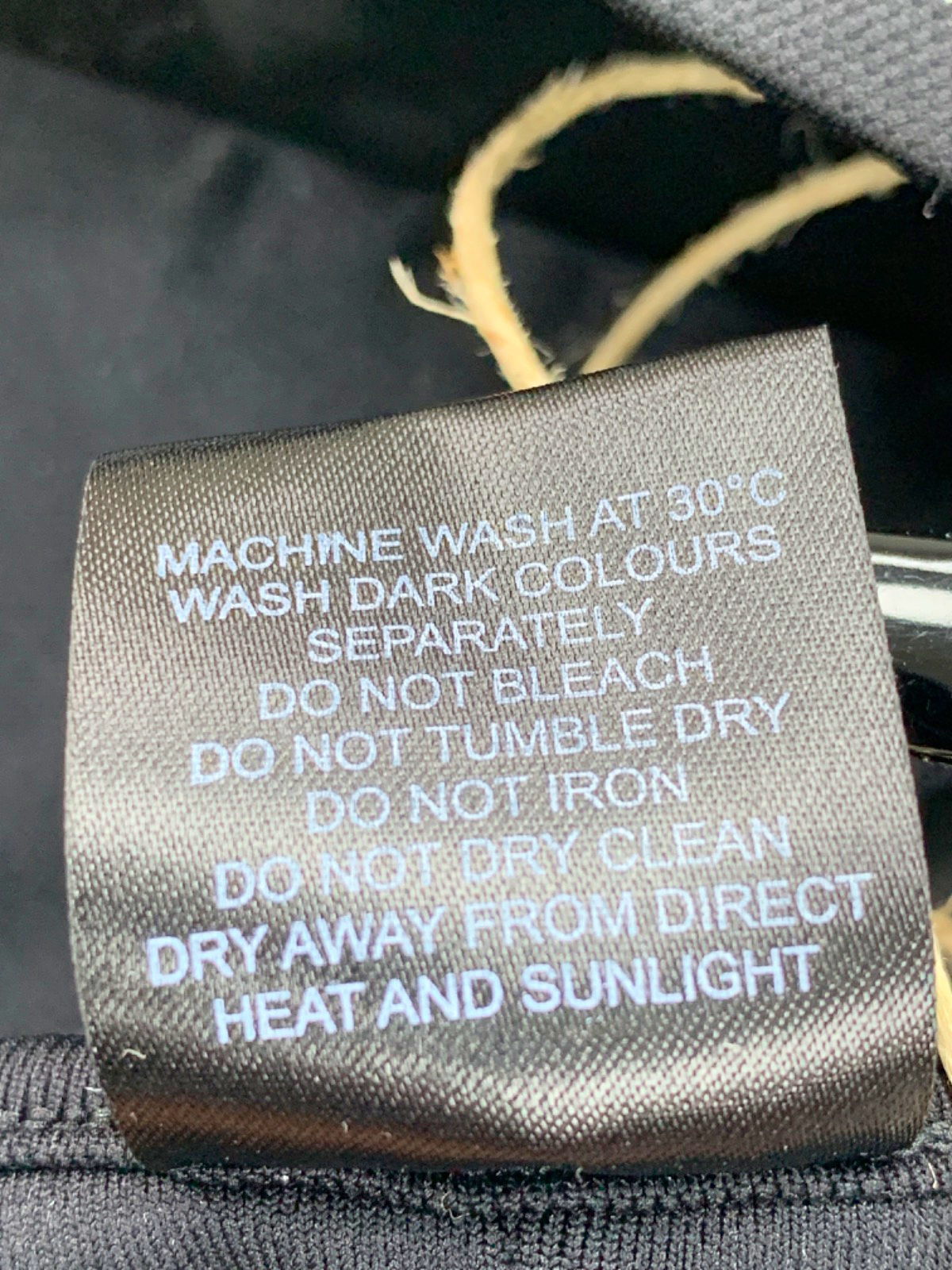 SEFI Black Waffle Halter Bra M