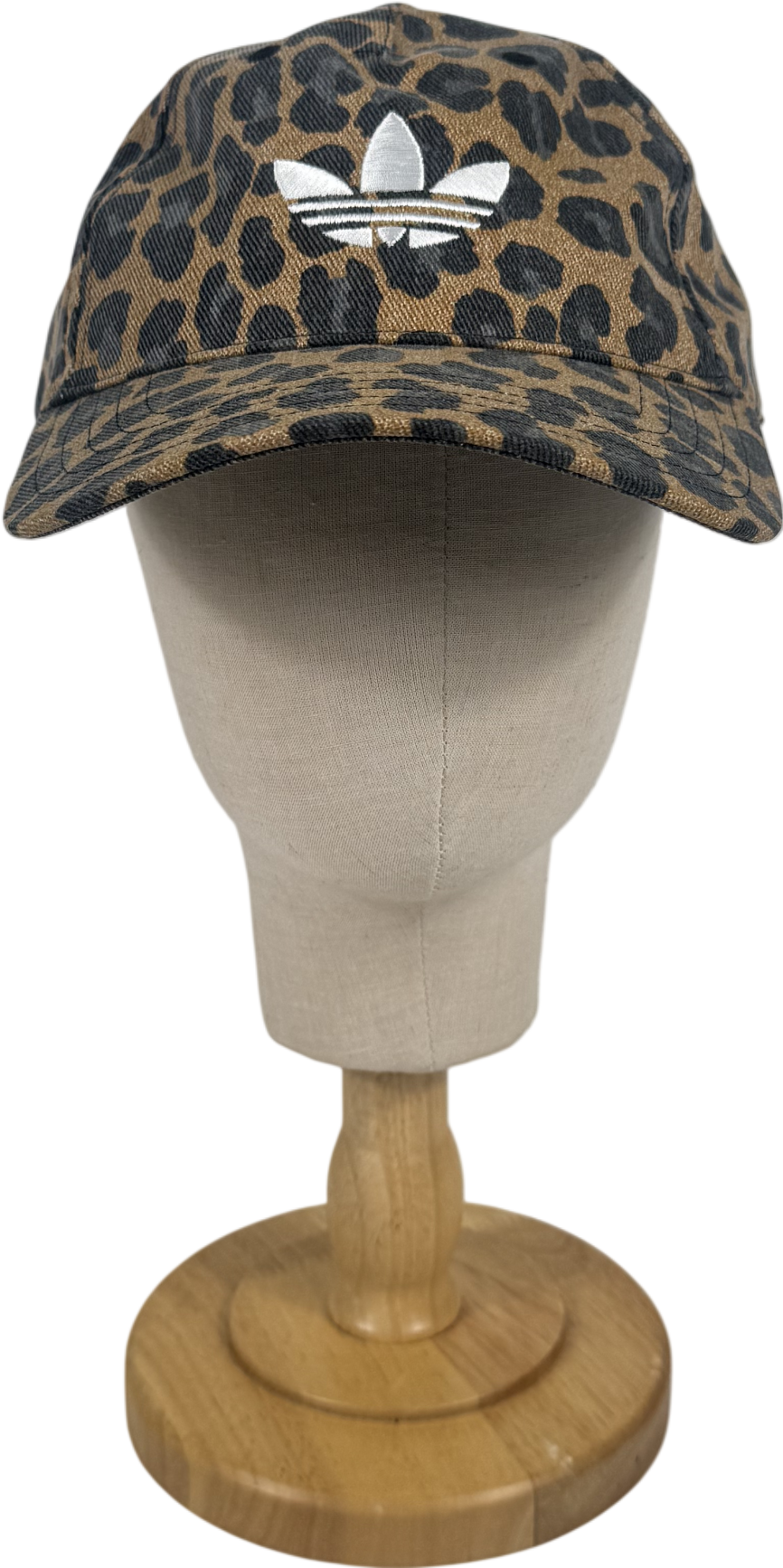 adidas Brown Leopard Baseball Cap One Size