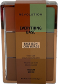 Revolution Everything Base Face Icon Complexion Palette Medium Moyen 5g