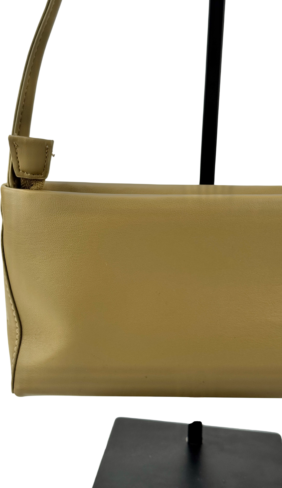 ASOS Design Minimal 90s Shoulder Bag In Olive Green