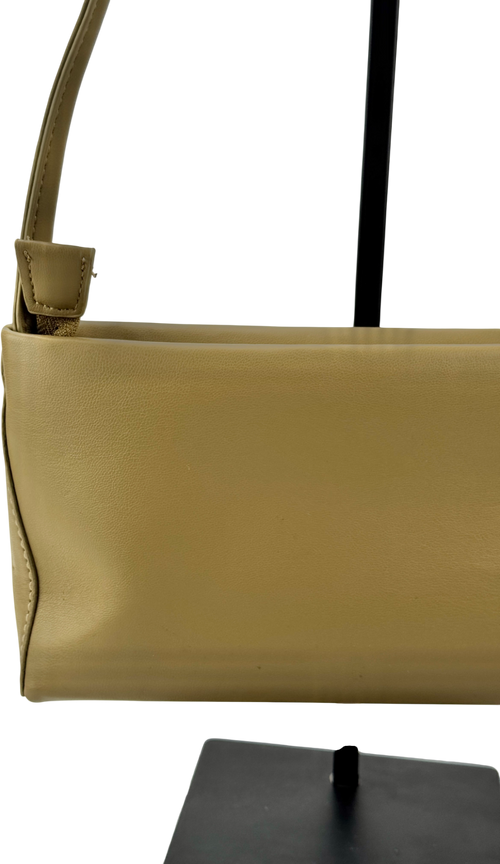ASOS Design Minimal 90s Shoulder Bag In Olive Green