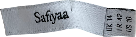 safiyaa White Safiyaa Layered Strapless Crepe Jumpsuit UK 14