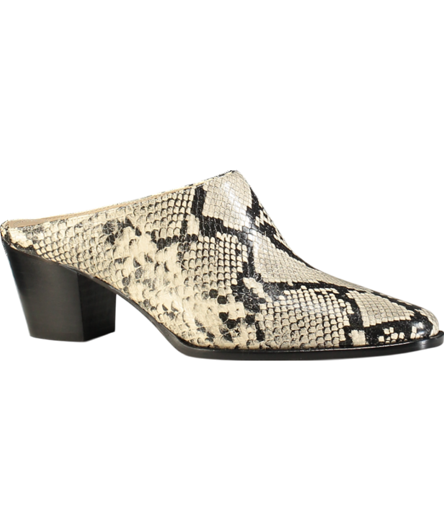 Russell & Bromley Beige Betton Western Mule UK 7 EU 40 👠