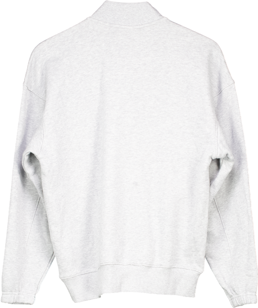 gymshark Grey Arrival 1/4 Zip UK XS