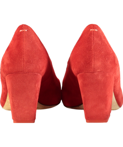 AEYDE Red Lizzy Suede Heels UK 8 EU 41 👠