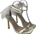 be mine Cream Bow Heels UK 5 EU 38 👠