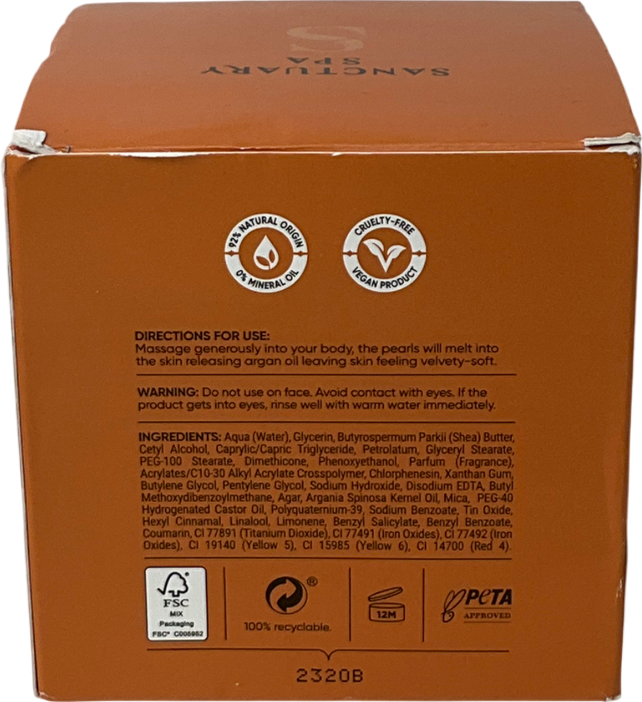 Sanctuary Melting Pearls Body Butter 300ml