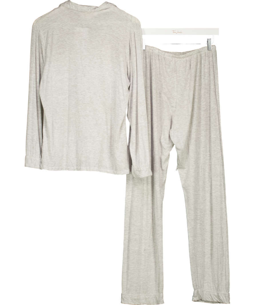 The NAP Co. Grey Rayon Stretch Pyjama Trouser Set UK S