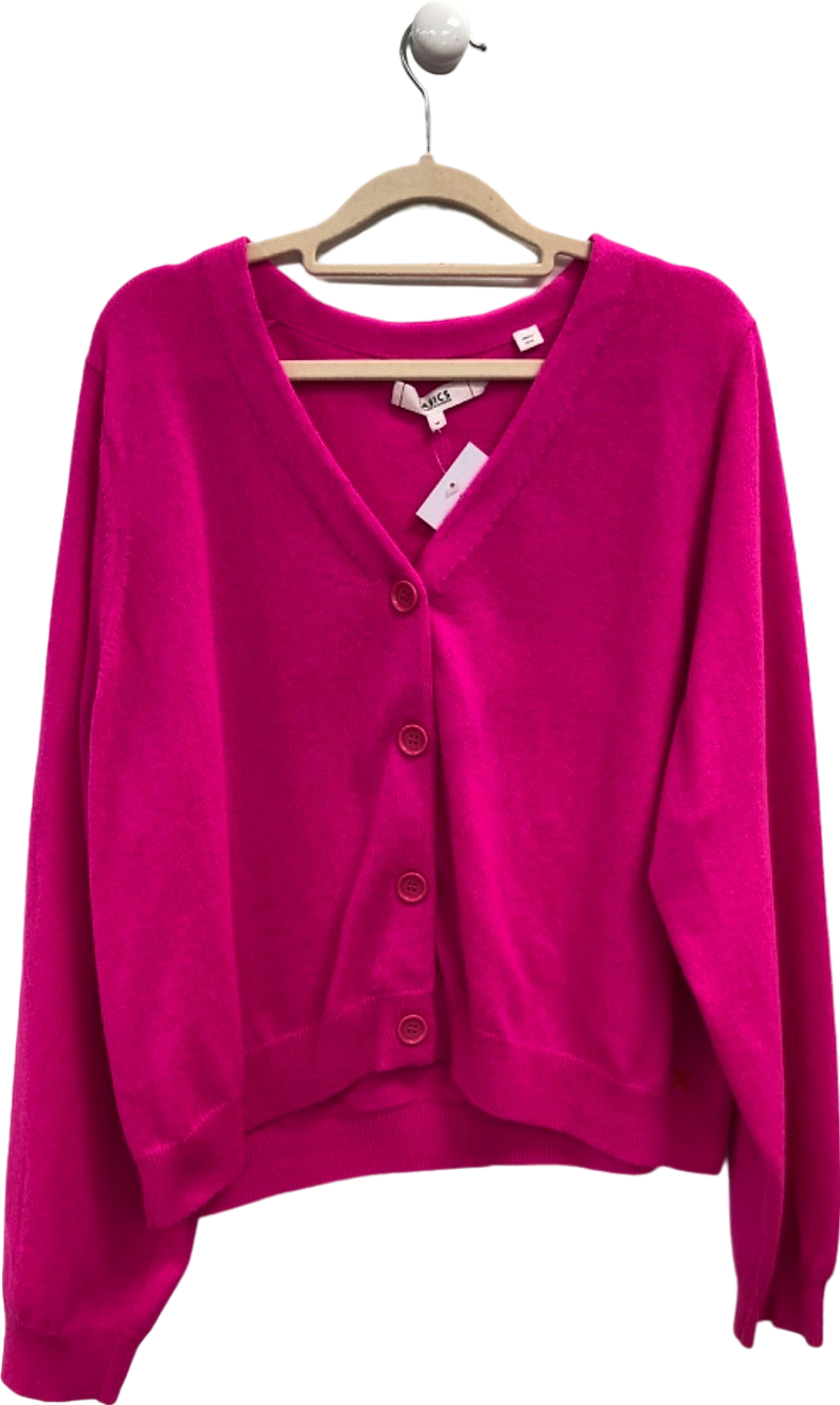 Chinti & Parker Pink Wool Cashmere Cardigan M
