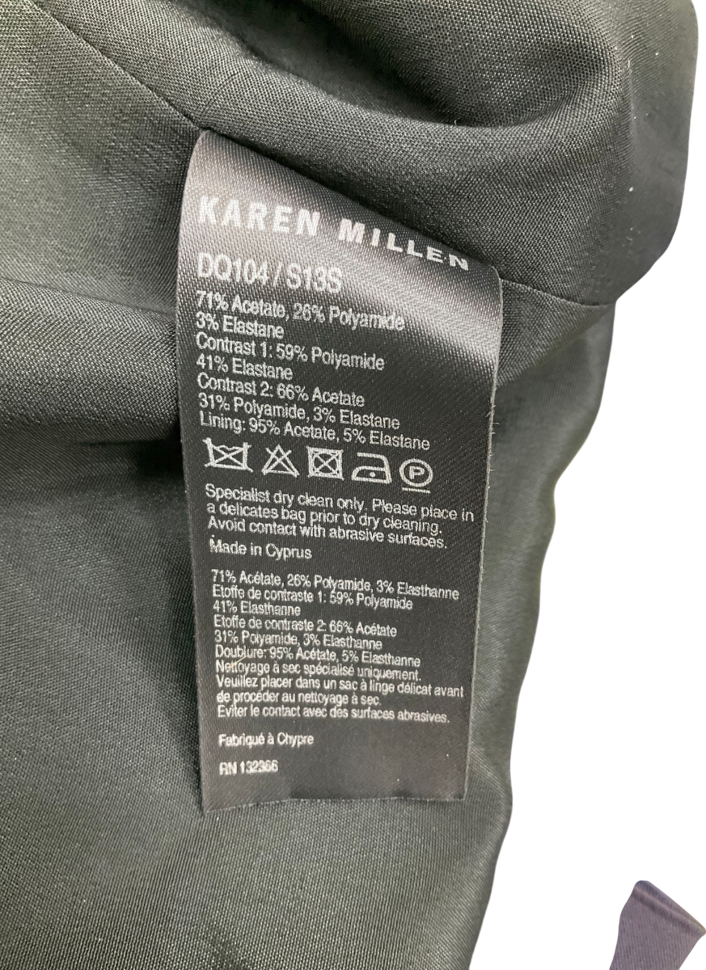 Karen Millen Multicoloured Sleeveless Midi Dress UK 14