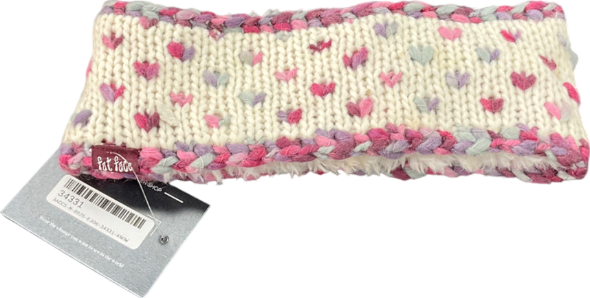 fat face White Ivory Space Dye Headband One Size