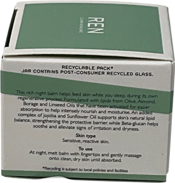REN Evercalm Overnight Recovery Balm 15ml