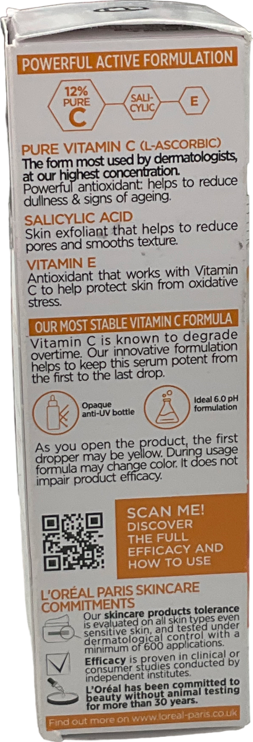 loreal 12% Vitamin C Serum 30ml