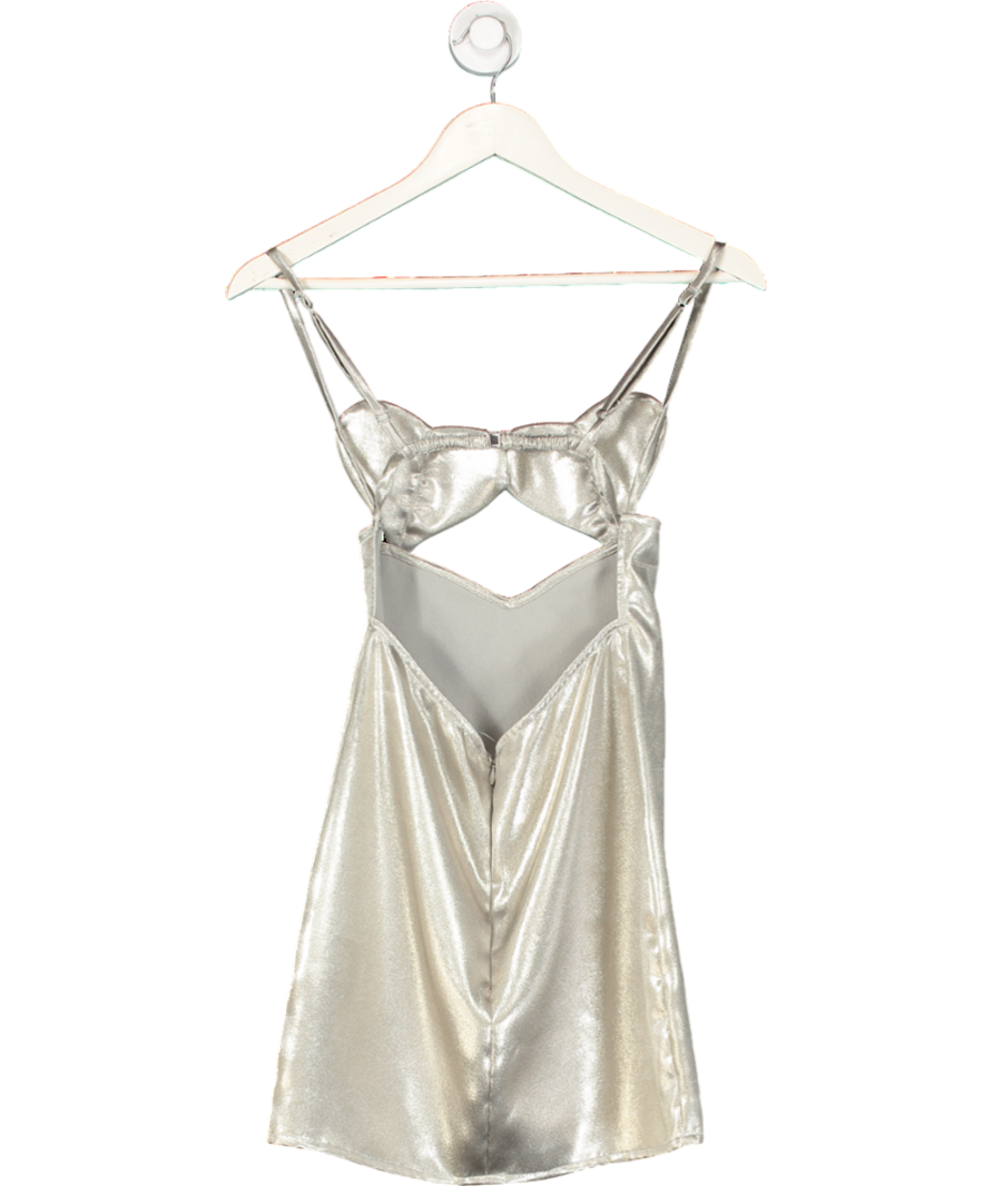 Amor Mia Metallic Heartbreaker Dress UK M