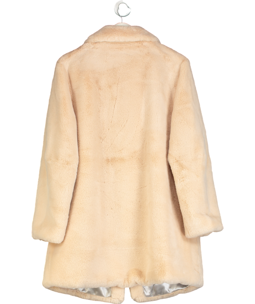 Miranda Dunn Cream Supersoft Diffusion Snuggle Coat In Stone UK L