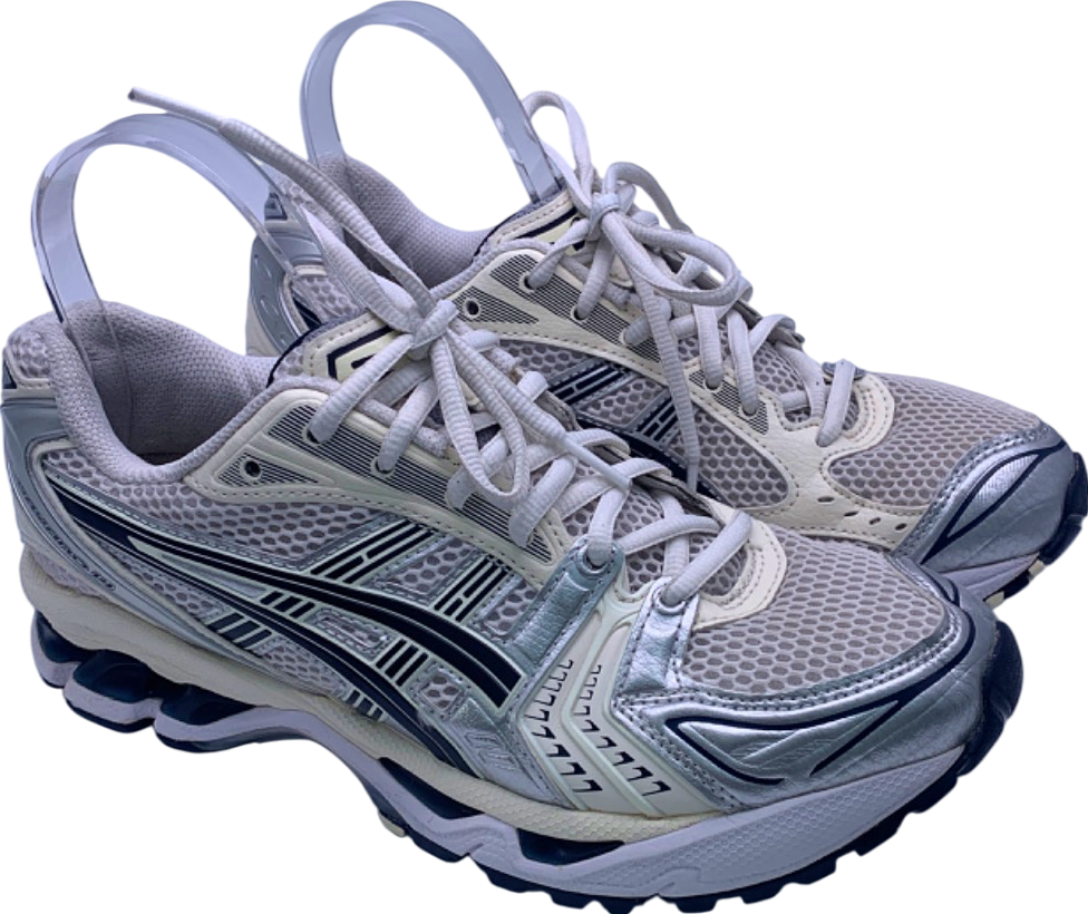 Asics White Gel-Kayano 14 Trainers UK 6.5