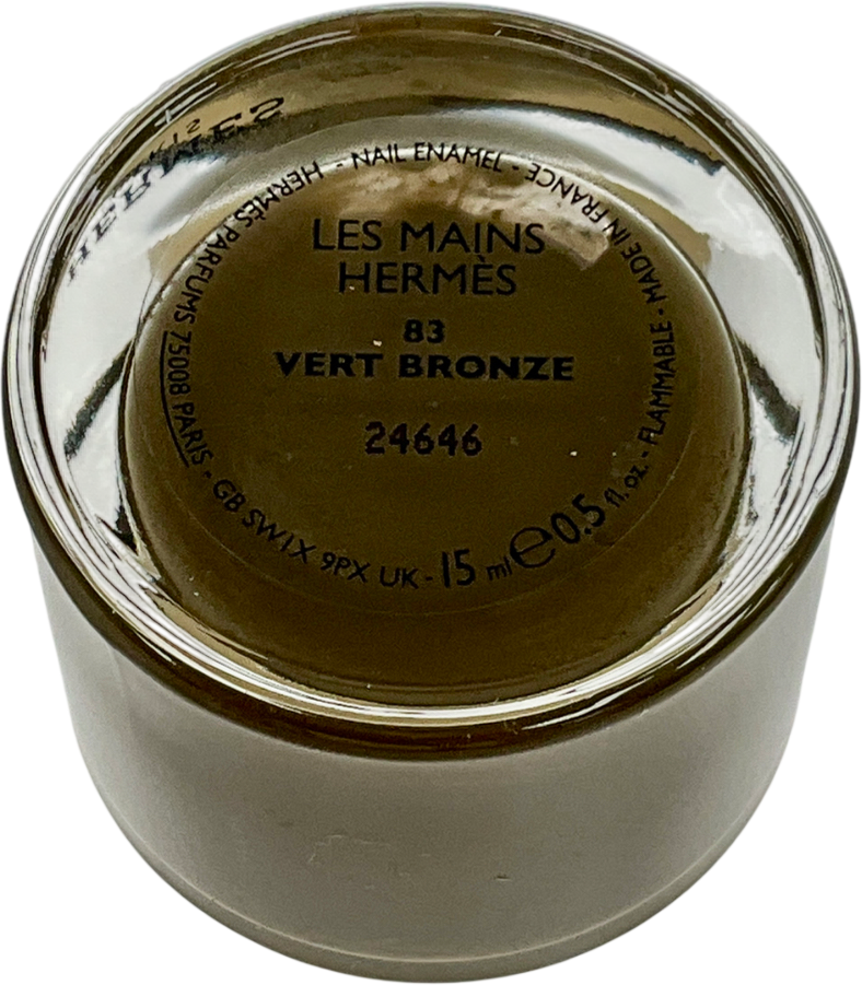Hermès Nail Polish 83  Vert Bronze 15ml