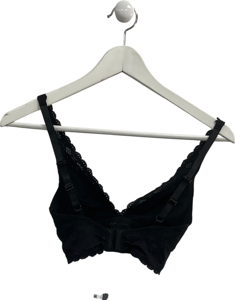 Wacoal Black Halo Lace Soft Cup Bra UK 32B