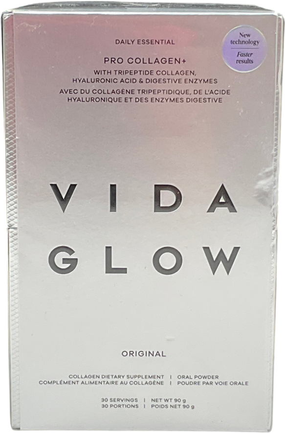 Vida Glow Pro Collagen+ - Unflavoured X30