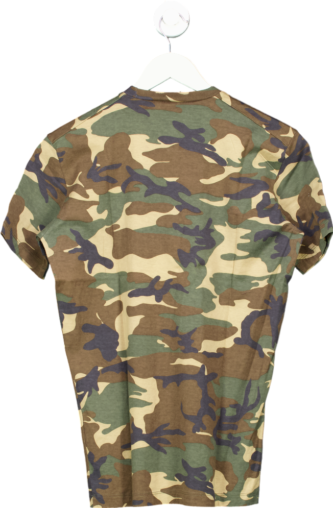 Dsquared2 Camouflage Icon Logo T-Shirt UK XS