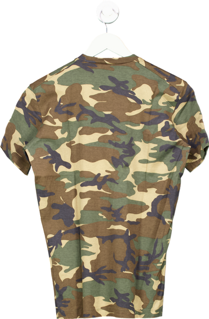 Dsquared2 Camouflage Icon Logo T-Shirt UK XS