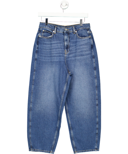 Whistles Blue Petite Barrel Leg Jeans W29