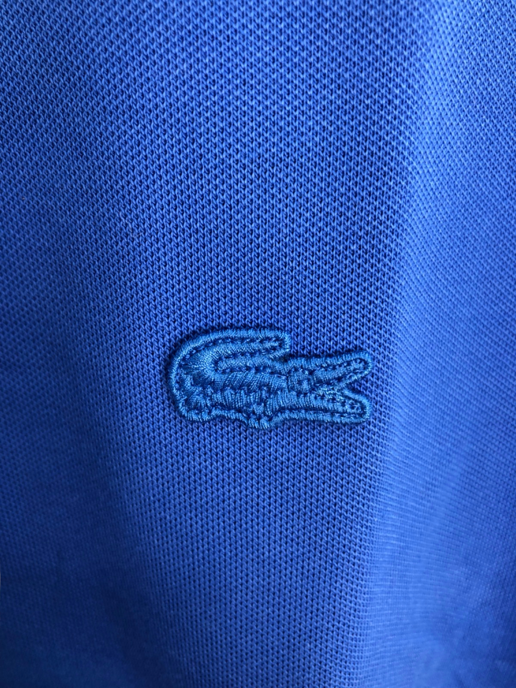 Lacoste Blue Regular Fit Polo Shirt UK L