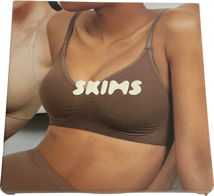 SKIMS Brown Bralette - Cocoa UK XXS-XS