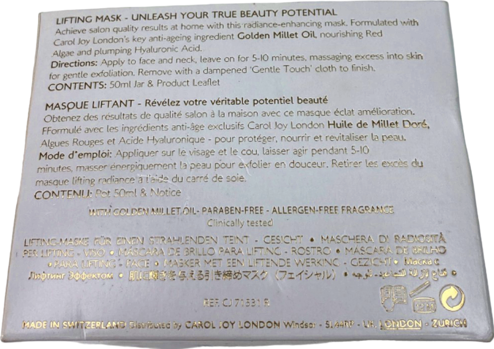 Carol Joy Lifting Face Mask 50 ml