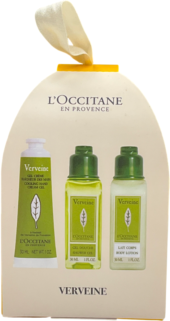 Loccitane Verbena Revitalising gift set