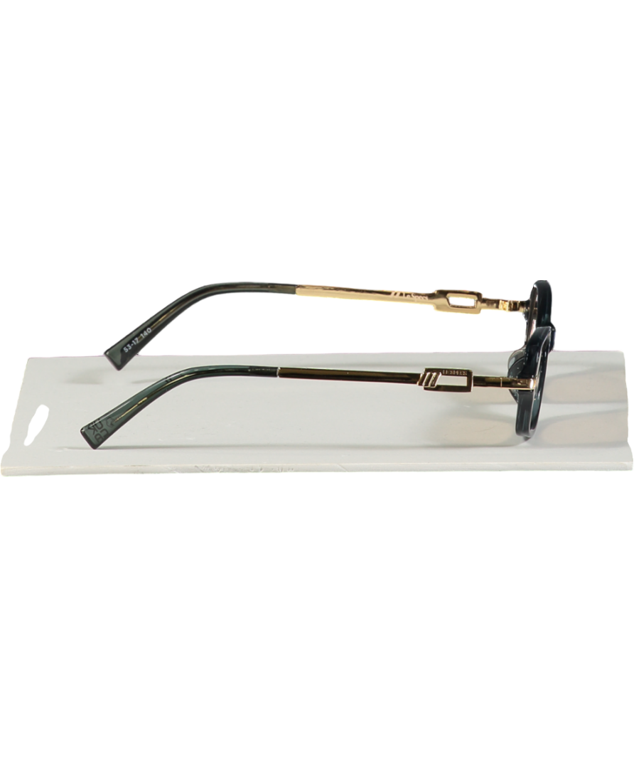 Le Specs Green Bamboozler Dark Teal Sunglasses In Case One Size