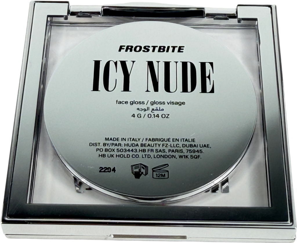 Huda Beauty Icy Nude Ph Face Gloss Frostbite 4g