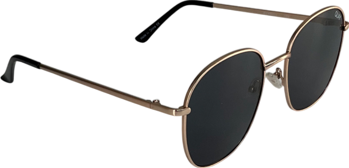 Quay australia Black Australia Jezabell Smoke Polarised Lens Sunglasses One Size