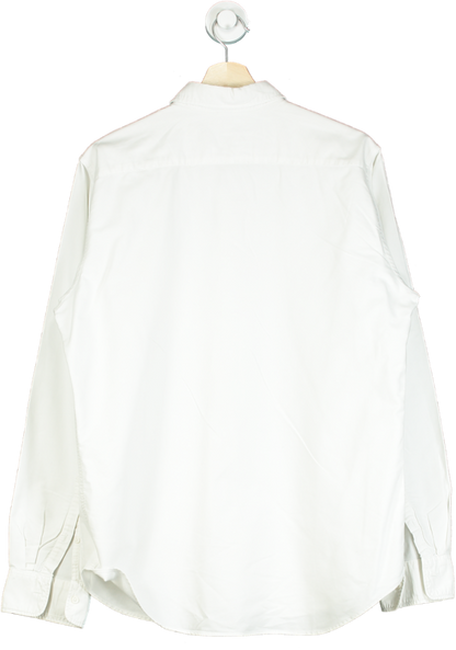 Uniqlo White Slim Fit Shirt UK M