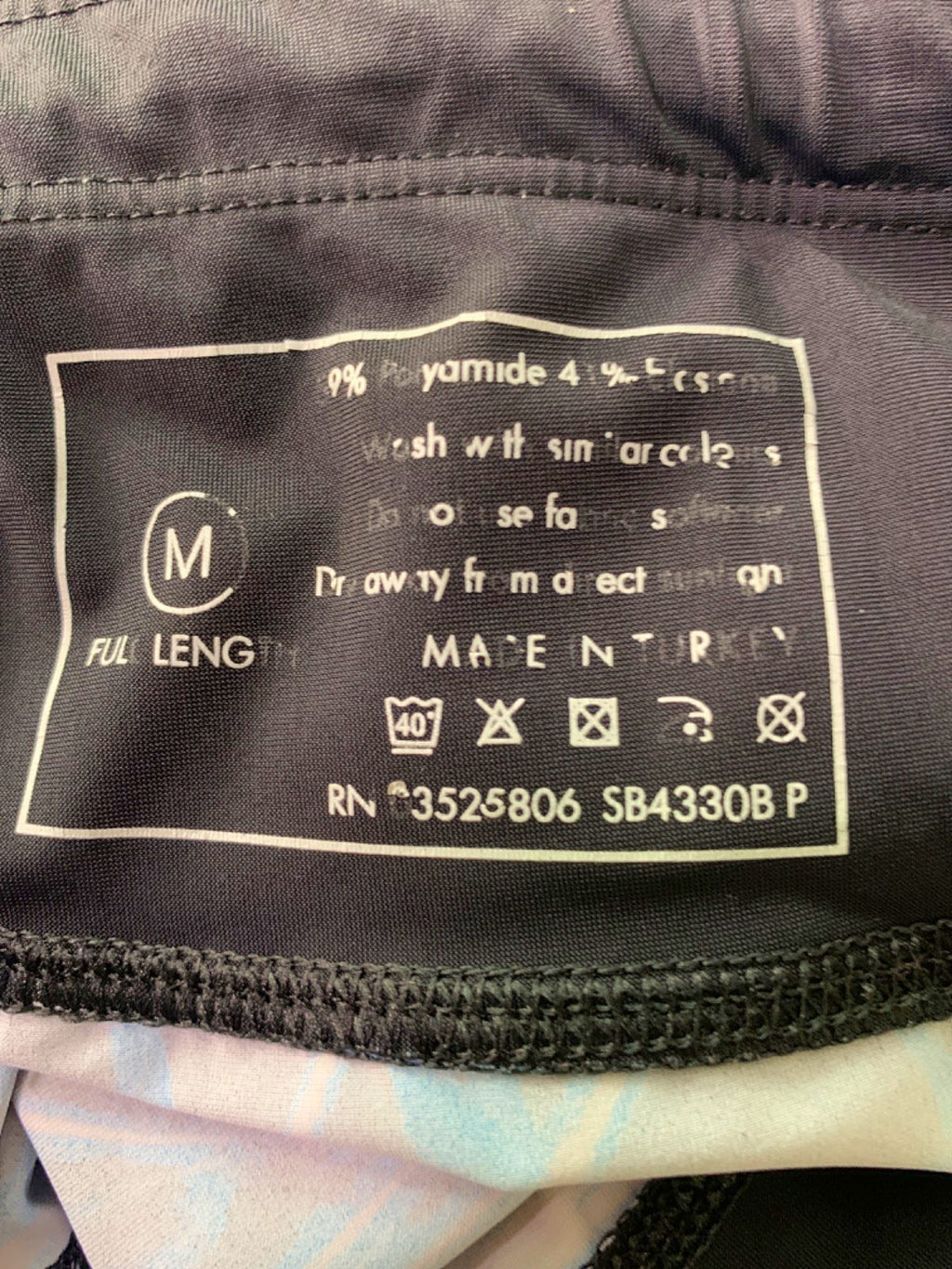 Sweaty Betty Black & Purple Zero Gravity Leggings UK M Full Length