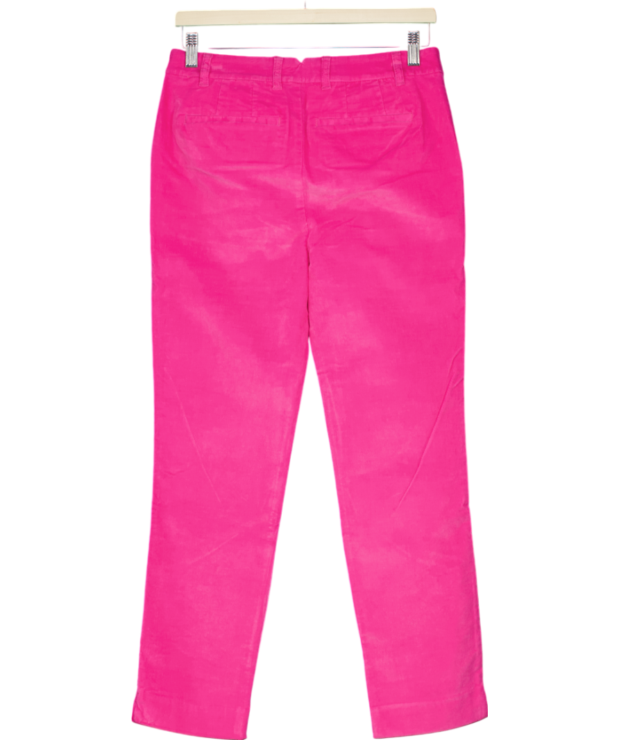 Boden Pink Wellington Corduroy Trousers UK 10