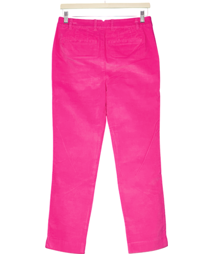 Boden Pink Wellington Corduroy Trousers UK 10