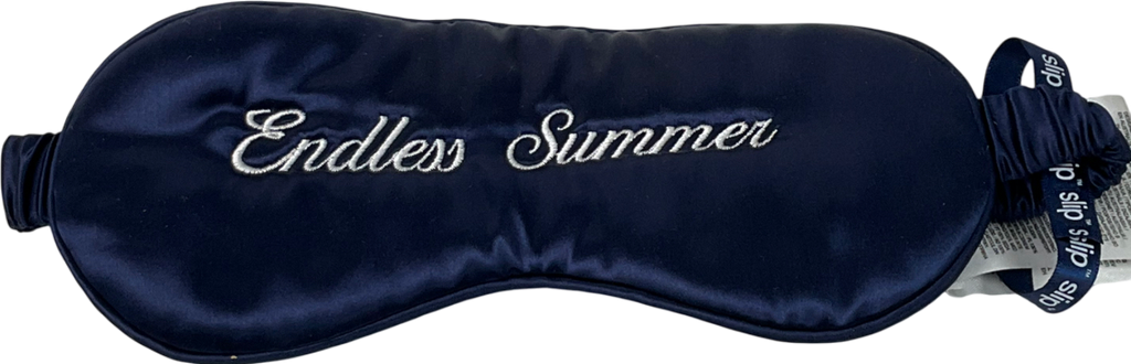 Slip Silk Sleep Mask Blue One size