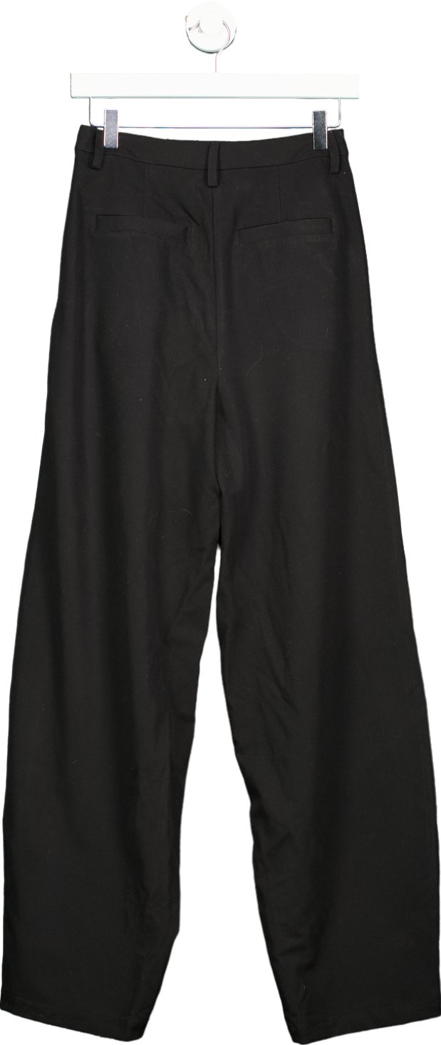 NA-KD Black Baggy Suit Pants UK 36