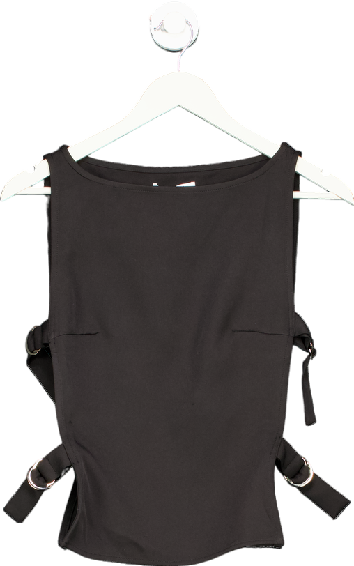 PepperMayo Black Cherish You Top UK 8