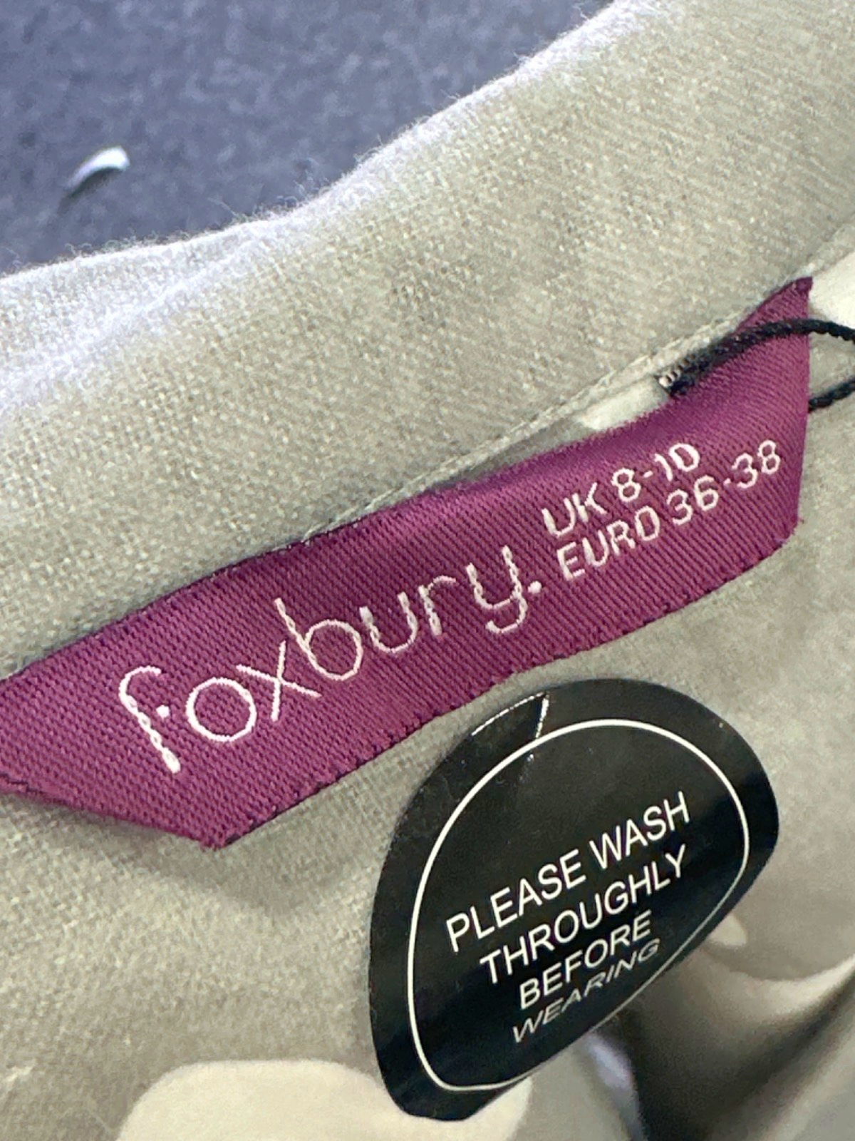 Grey Heart Print Brushed Cotton Button Through Pyjamas UK 8-10