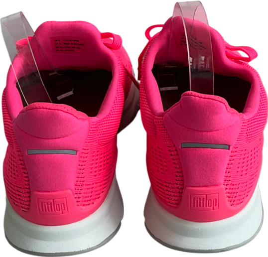 Fit Flop Pink Vitamin Ffx Knit Trainers UK 8 EU 41 👠