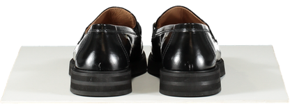 Flattered Black Samantha Leather Loafers UK 7 EU 40 👠