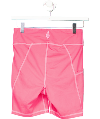 Free People Pink Never Better 5" Bike Shorts UK S