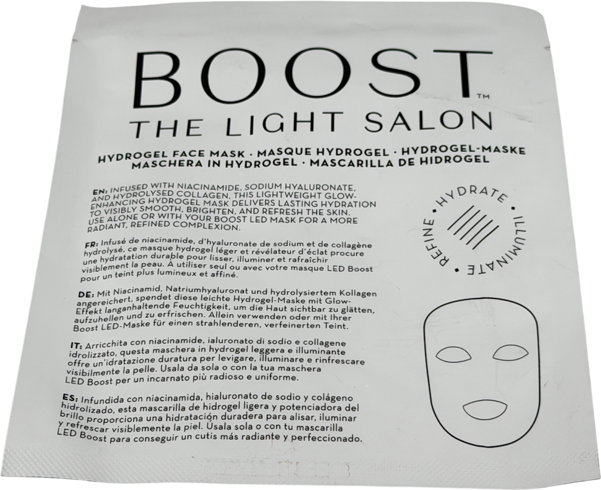 Boost Hydrogel Face Mask One size
