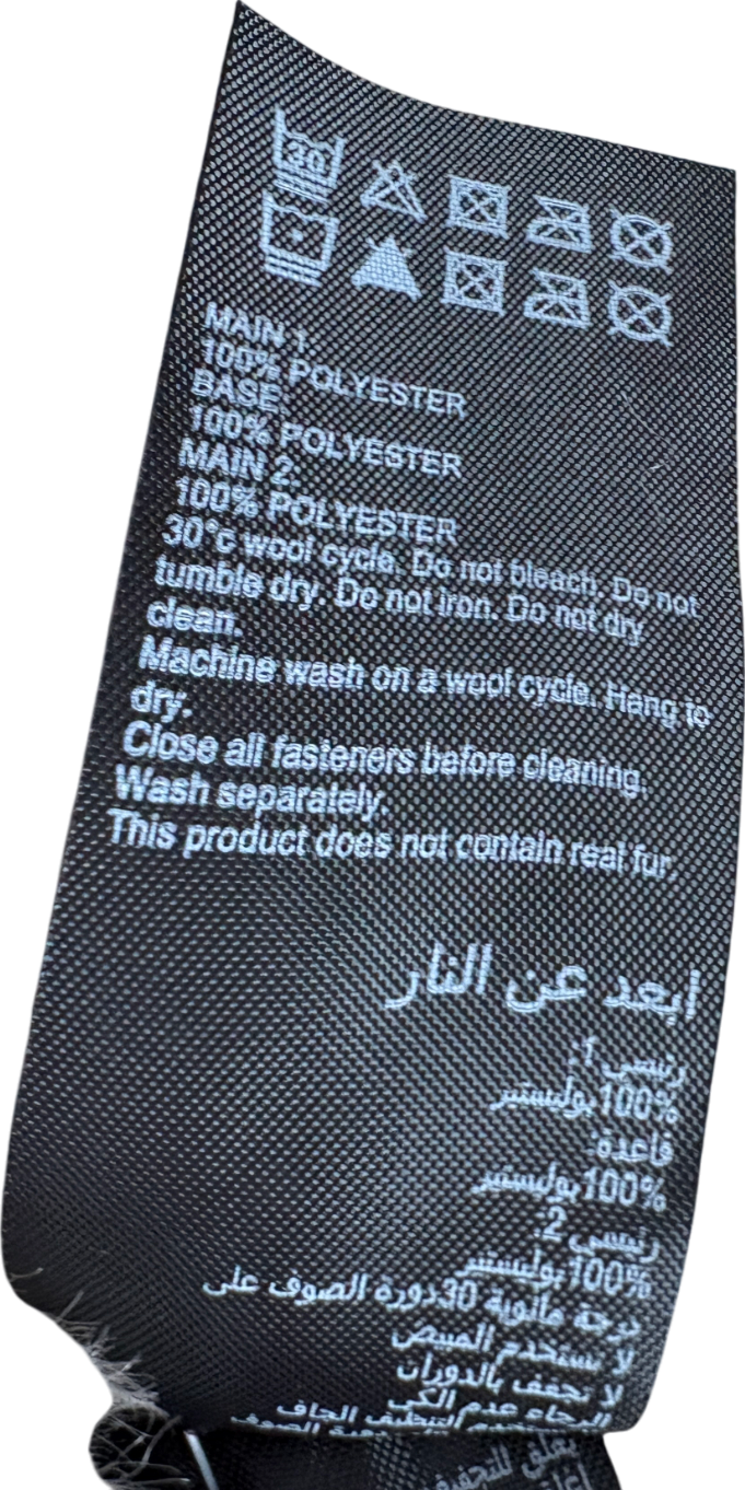 Mint Velvet Brown Stand Collar Aviator Jacket UK S