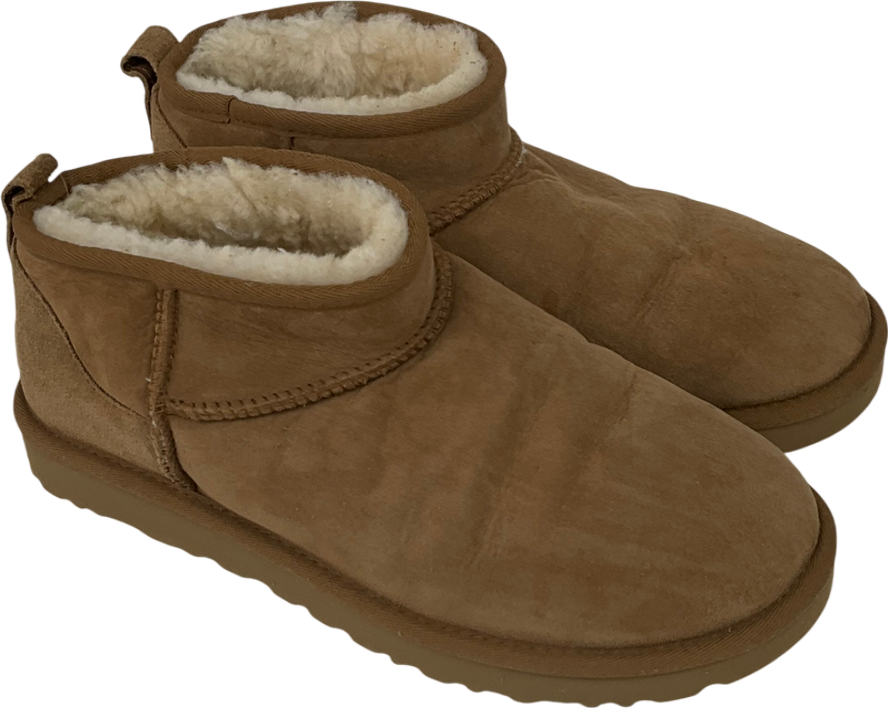 UGG Brown Classic Ultra Mini Boot UK 7 EU 40 👠