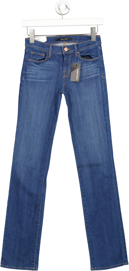J Brand Blue 814 Mid Rise Straight Leg Jeans BNWT W25