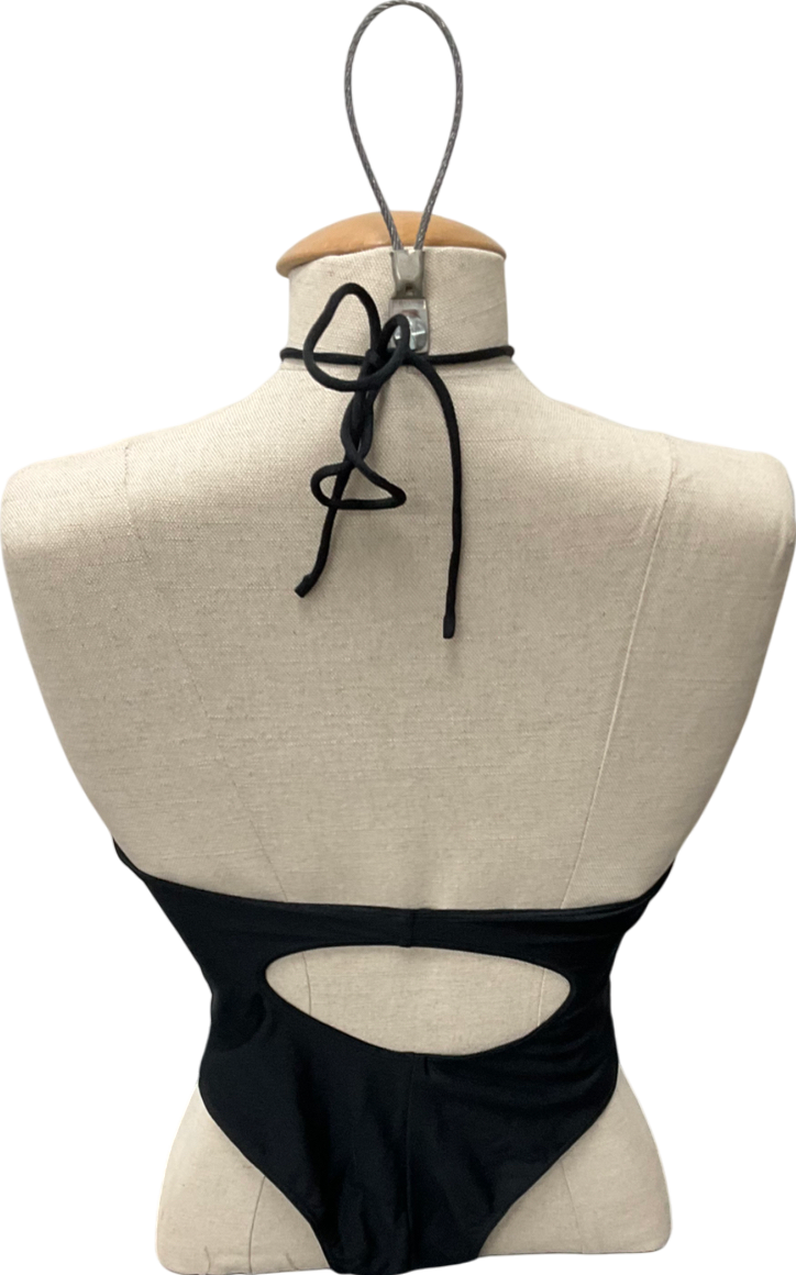 Cultira Black Sunsoaken One Piece Swimsuit UK S